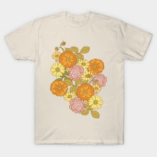 70s Tossed Floral T-Shirt